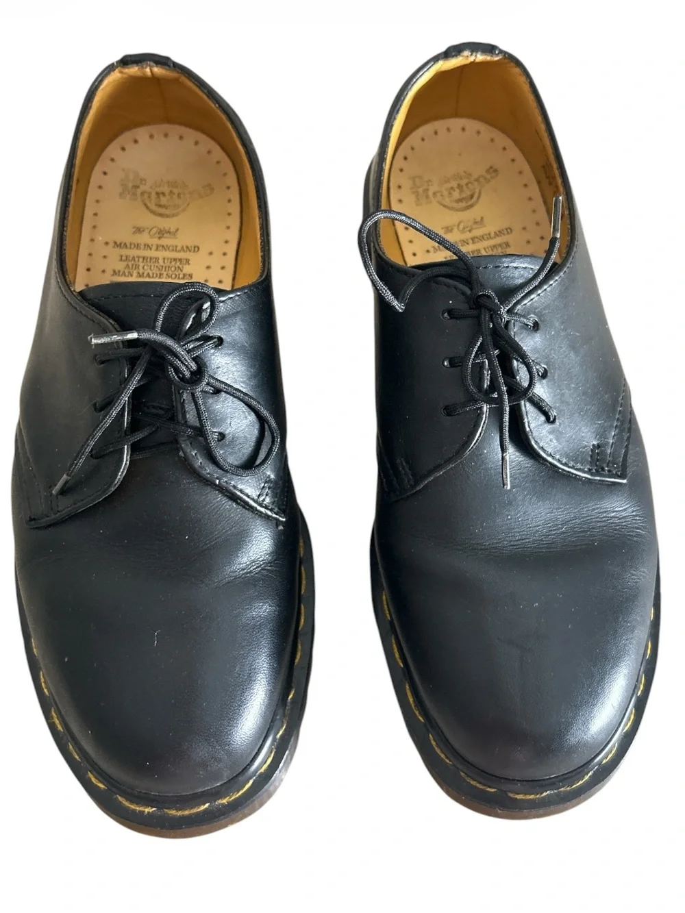 Doctor Martens Classic 1461 Smooth Leather Oxford Shoes in Black Size 5